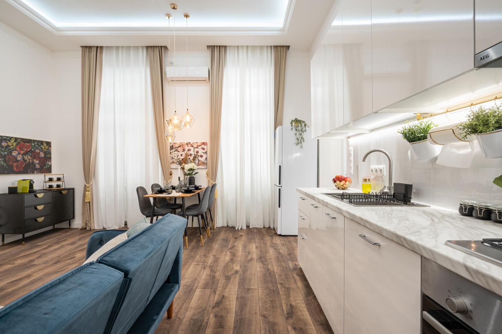 Blue Velvet Luxury Apartment بودابست المظهر الخارجي الصورة